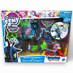 Hasbro My Little Pony Queen Chrysalis vs Spike Guardians of Harmony MLP NEW 2016